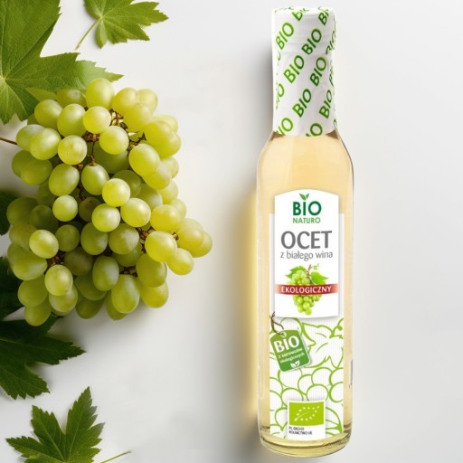 Bio prírodný ocot z bieleho vína 250ml / BIONaturo
