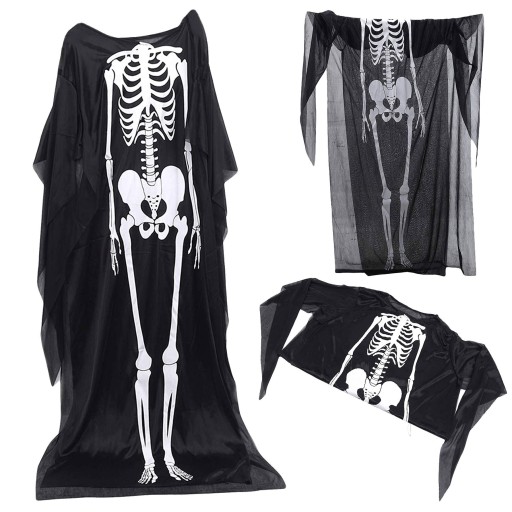 HALLOWEENSKÉ ŠATY SKELETON SKELETOR VOĽNÝ