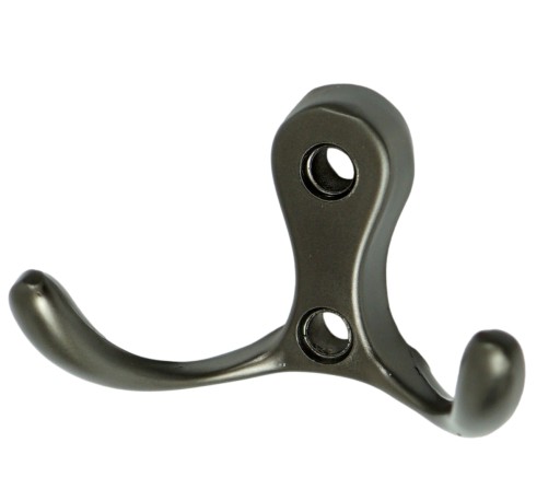 Madeira dvojitý vešiak, zamak, skrutkovaný grafit
