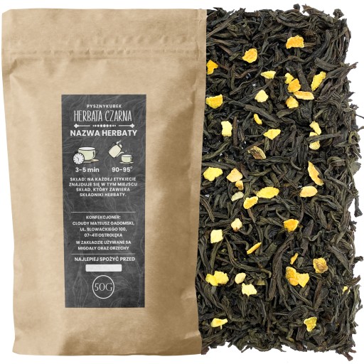 Čierny čaj CEYLON OP ĽADOVÝ TEA CITRUS 50G skvelý