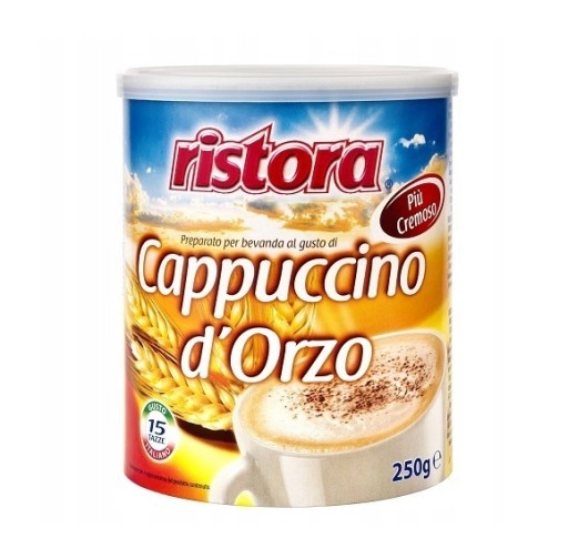 Ristora Talianske cereálne cappuccino, plechovka, 250 g
