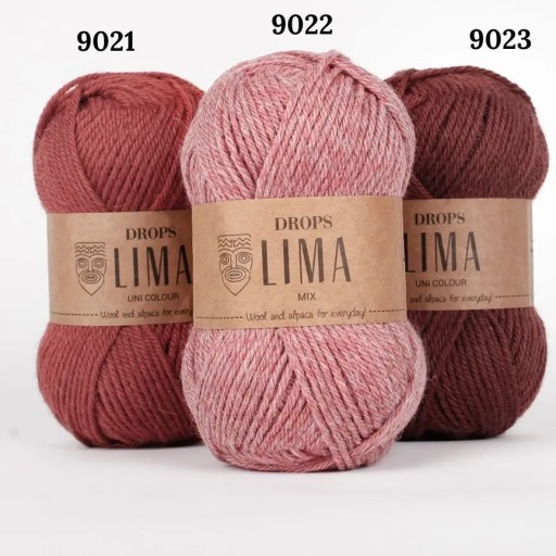 Priadza Drops LIMA - vlna s alpou, farba: 9023-m