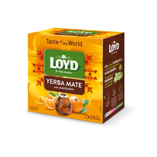 Čaj LOYD Yerba Mate s príchuťou mandarínky