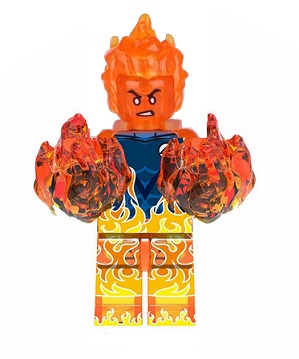 Kompatibilné s blokmi figúrok Human Torch