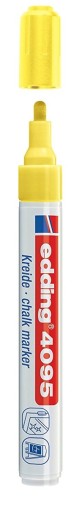 EDDING 4095 neónovo žltý umývateľný kriedový popisovač