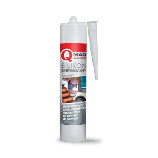 UNIVERZÁLNY SILIKÓN GREY PRO 280 ml Qmar