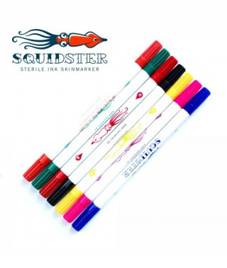 Obojstranný značkovač na tetovanie SQUIDSTER BLACK