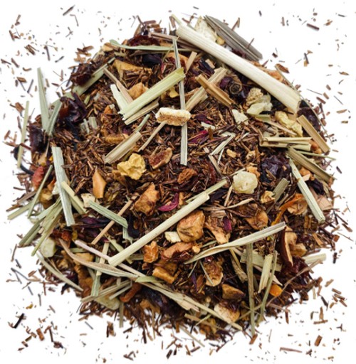 Rooibos Citrónový bylinkový čaj s citrusovým čajom