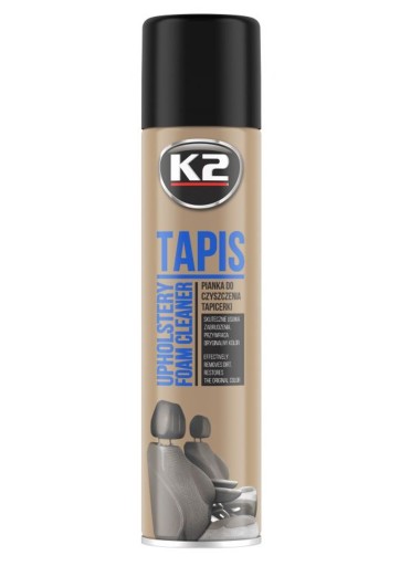 K2 TAPIS 600ml ČISTIACA PENA NA ČALÚNENIE