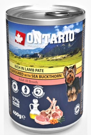 Ontario Reach v jahňacej paštéte 400g plechovka