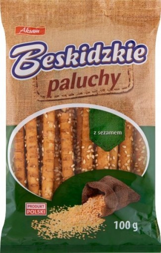 Beskidzkie Paluchy so sezamom 100g AKSAM