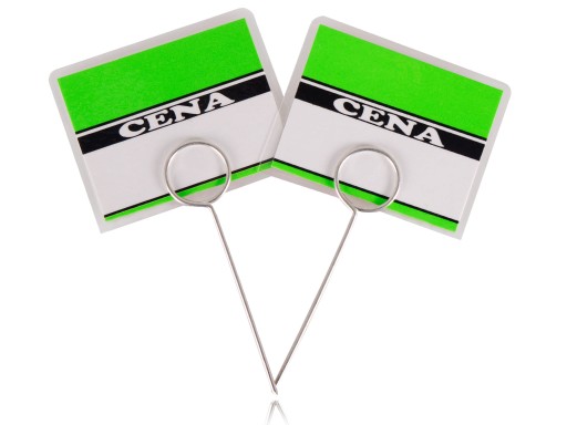 CENA LAMINOVANÉ MALÉ CENY LAMPY LAMINOVANÉ MALÉ 4,7x6cm A7 (50) ČERVENÝ PLAST