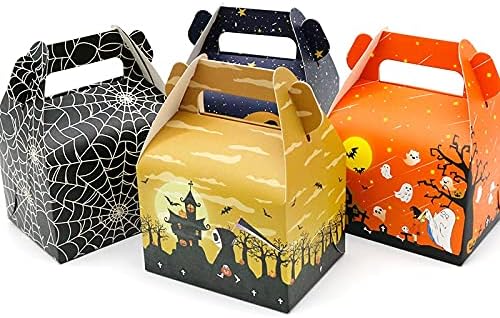 20 krabičiek na uloženie halloweenskych vrecúšok