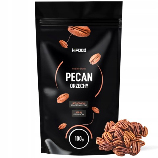 PEKÁNOVÉ ORECHY 100g HiFOOD PREMIUM, NATURAL 100%