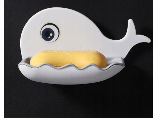 Miska na mydlo pre nádobu na mydlo do kúpeľa WHALE