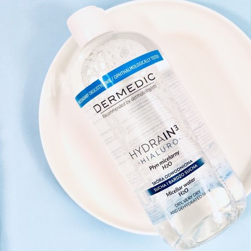 Dermedic Hydrain 3 hyaluro micelárna tekutina, 500 ml