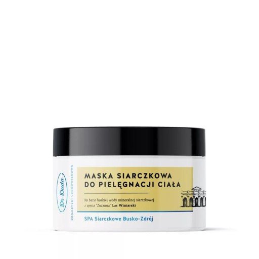 Dr Duda Sulphur Mask pre starostlivosť o telo 200g