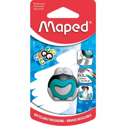 Maped Croc Eraser Croc Frog Puzzle