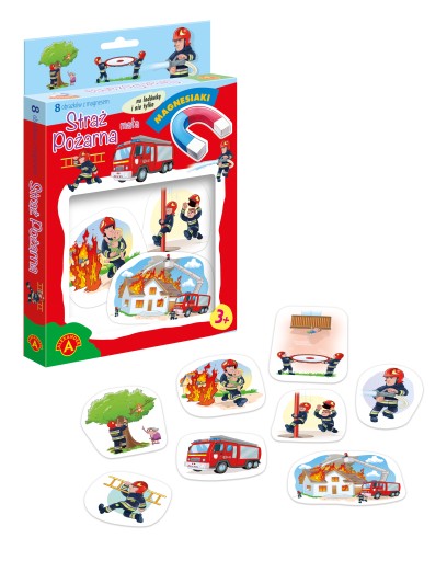 Magnesiaki LITTLE FIRE BRITAIN 8 MAGNETS v krabičke