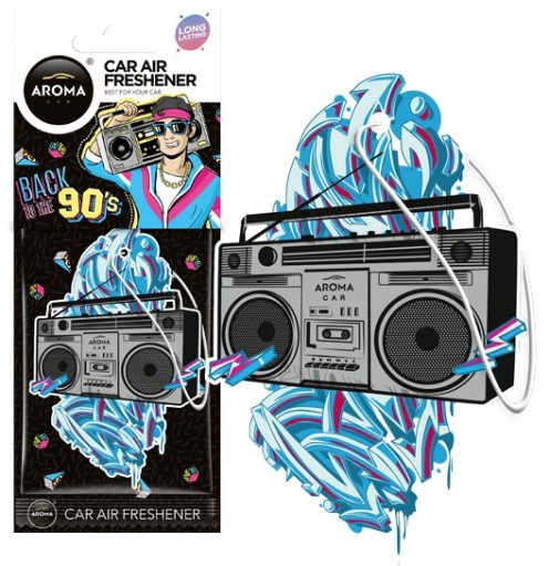 VÔŇA DO AUTA AROMA CAR BOOM BOX OSVIEŽOVAČ AUTA