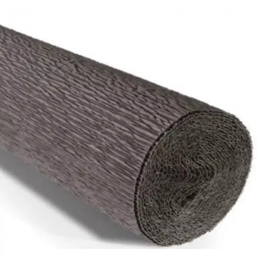 Taliansky krepový papier, 604 sivý hodvábny papier