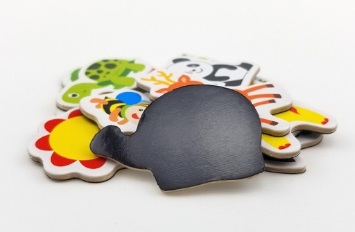 MAGNETY NA CHLADNIČKU ZVIERATKA KVET PRE DETI x12