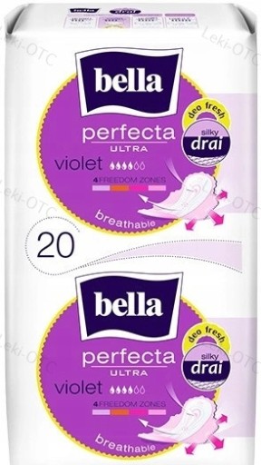 Bella Perfecta Ultra Violet Ultra tenké hygienické vložky