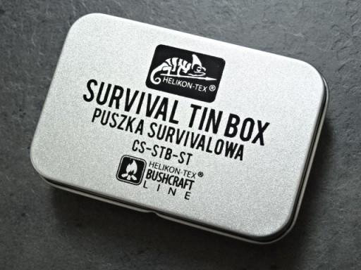 Plechová krabička Helikon Survival