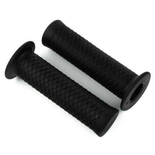 UNIVERZÁLNE RETRO MOTOCYKLE RADIACE 22/24,5MM ČIERNA