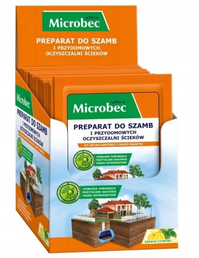 CITRÓN MICROBEEC ULTRA DO septikov, VRECKO 25g