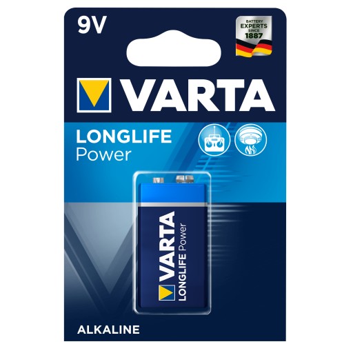 Batéria Varta Longlife Power 9V, 6LP3146, 6F22 PP3