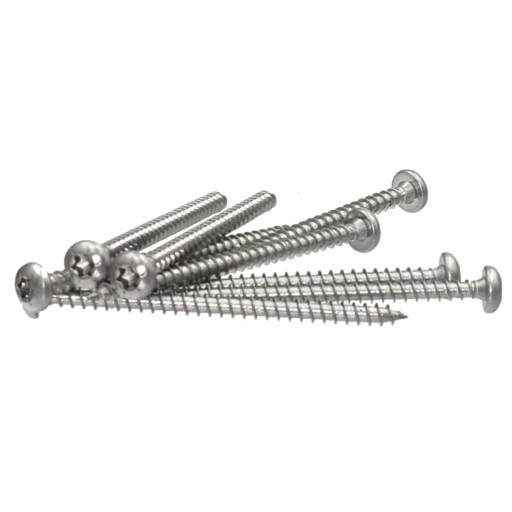 5x60 skrutiek do dreva Nerezový objektív Torx 10S