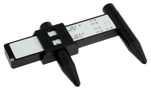 Kaliper Gauge na meranie vzdialenosti skrutiek ráfika