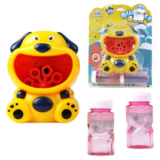 BUBLINOVÝ STROJ NA AKUMULÁTOR DOG + TEKUTÉ MIX COL