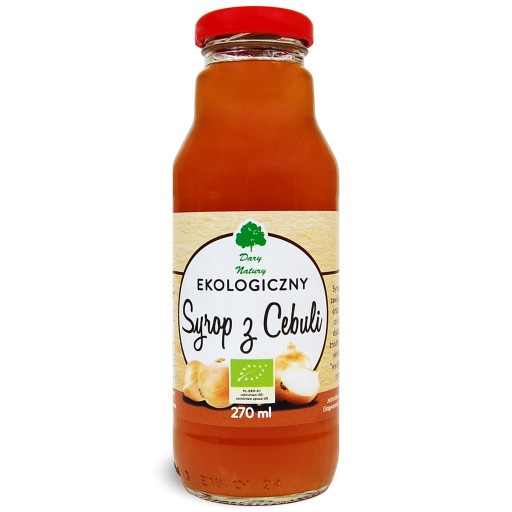 Bio cibuľový sirup 270ml - Dary Natury