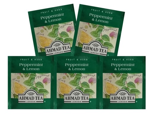 Peppermint Lemon Ahmad Čajová sada 5 obálok