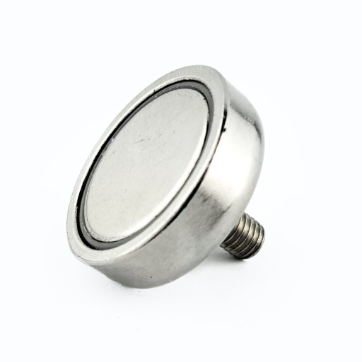 NEODYMOVÝ MAGNET 25 MM V Púzdre S VONKAJŠÍM ZÁVITOM KAPACITA 25 KG