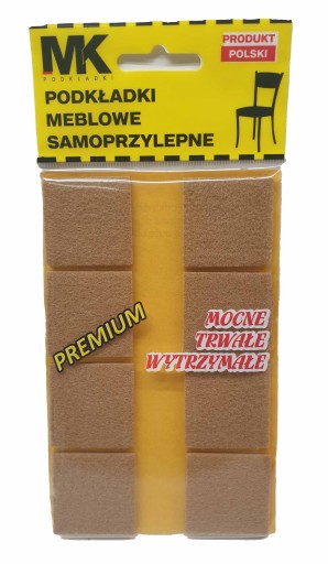 PREMIUM PLSTENÉ VLOŽKY 34X34 HNEDÉ