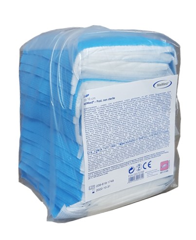 KOMPRESY, VYSOKO ABSORPČNÉ NESTERILNÉ OBVÄZY 10X10