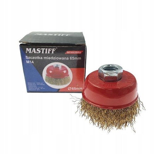 MASTIFF MEDENÁ PREDNÁ KEFA 65mm