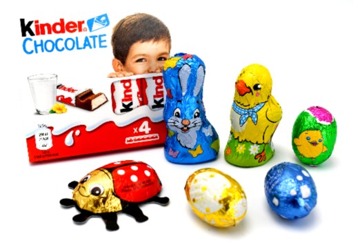 SADA sladkostí Kinder balíček Veľkonočný DOVOLENKA vajíčko darčekový zajačik