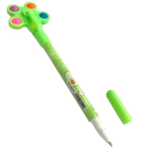 PEKNÉ MODRÉ PERO PRE ŠKOLSKÚ SPINNER POP IT