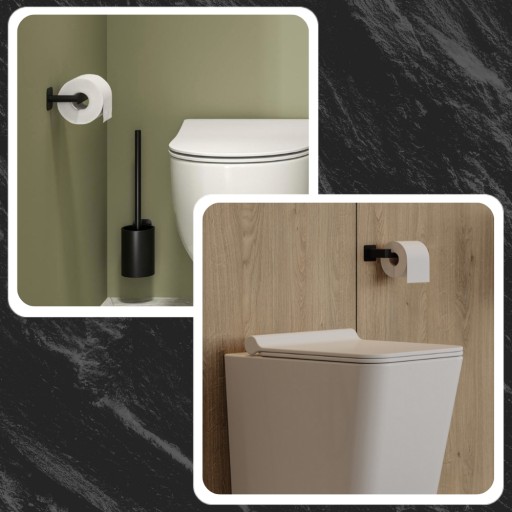 SAMOLEPIACI držiak toaletného papiera Loft WC