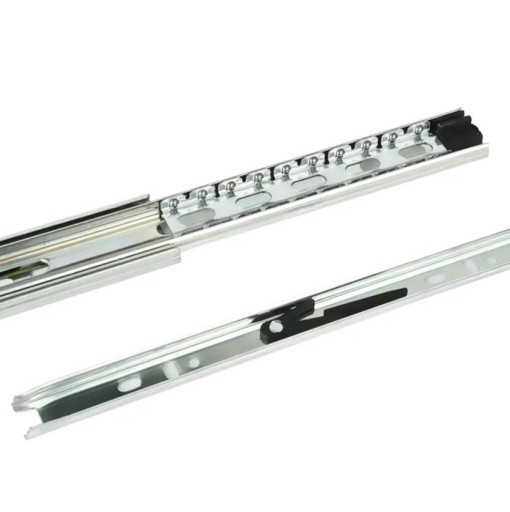 GUĽOVÉ VEDENIE ZÁSUVKOV GTV 500mm Vodiace lišty nábytku Plný výsuv 30kg
