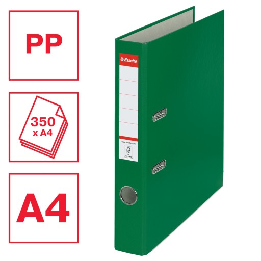 Zakladač dokumentov A4 50mm zelený ESSELTE