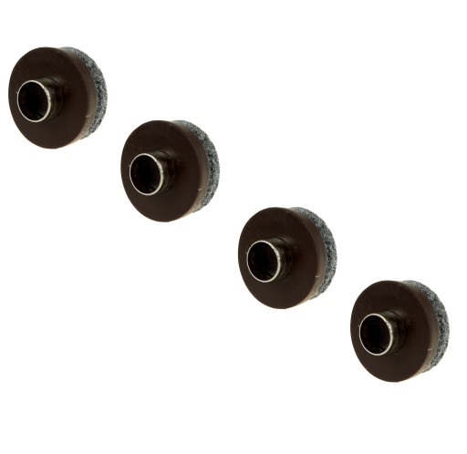 20 x klzák s kruhovou plstenou nábytkovou nohou 22 mm