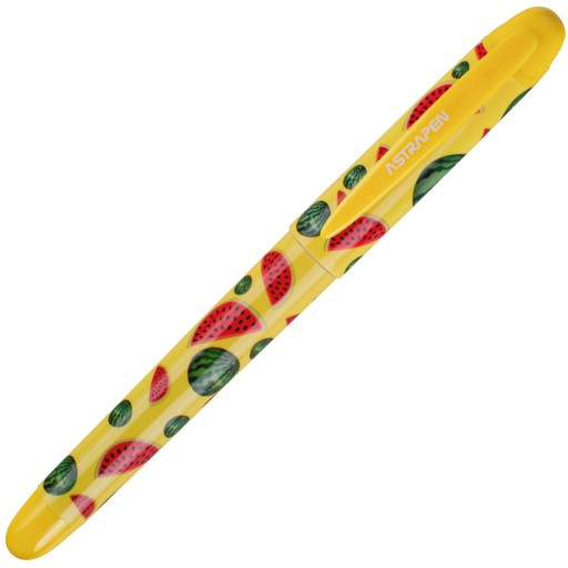 SCHOOL COLOR guľôčkové pero pre DETI s ROZTOMNÝMI vzormi Astra Vitamin