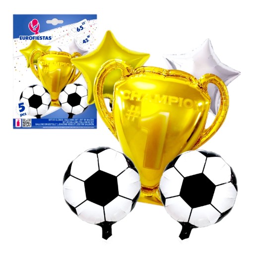 Balóny CUP Športové narodeninové FUTBALOVÉ loptičky
