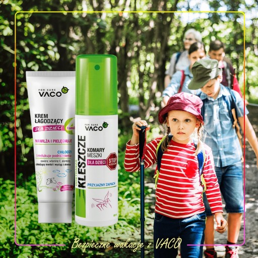 VACO SET KLIŠŤOV A KOMÁROV pre deti + KRÉM
