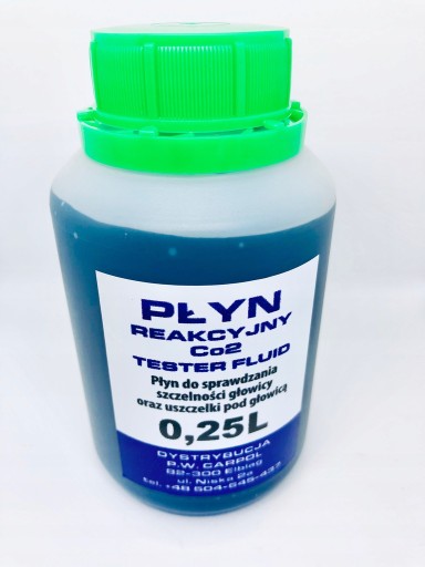 TESTER ÚNIKU HLAVY REAKČNEJ TEKUTINY 250ML